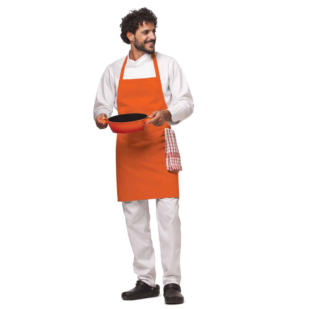 مريول قماش ملون مع رقبه   WORKER 266 