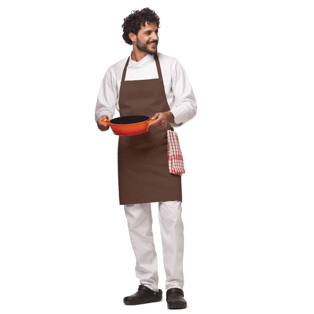 مريول قماش ملون مع رقبه   WORKER 266 