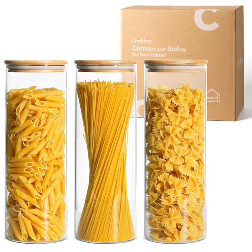 مطربان زجاج مطاول مع غطاء خشب 900 ملم  م 