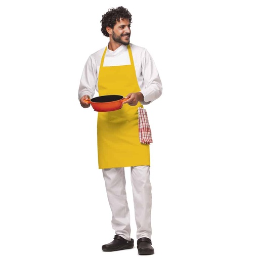 [147103] مريول قماش ملون مع رقبه   WORKER 266 