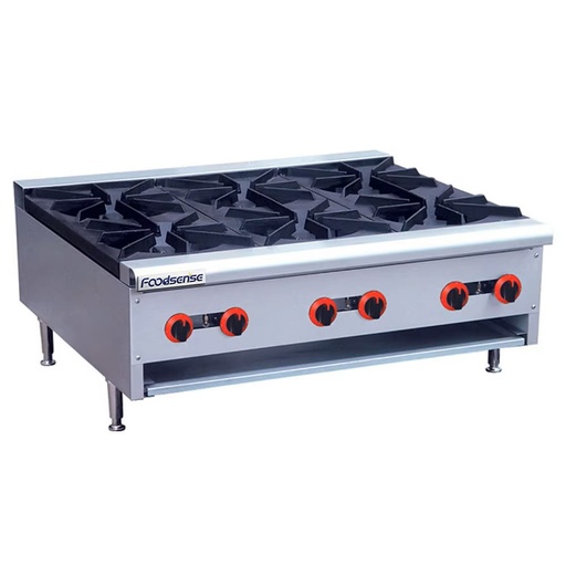 غاز طباخ 6 عيون نظام امريكي HGS-6.M